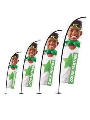 Feather Flags 3.4m | Premium - Cheap Roller Banners UK