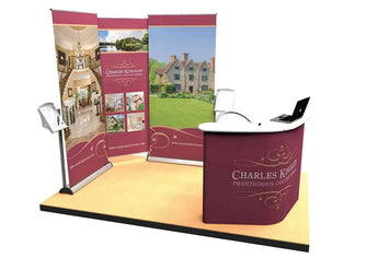 Large Exhibition Stands | Design 1 - Cheap Roller Banners UK