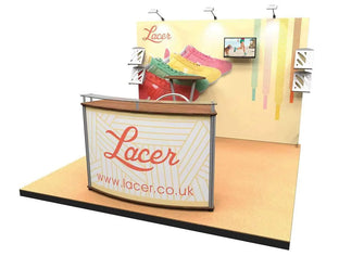 Large Exhibition Stands | Design 3 - Cheap Roller Banners UK